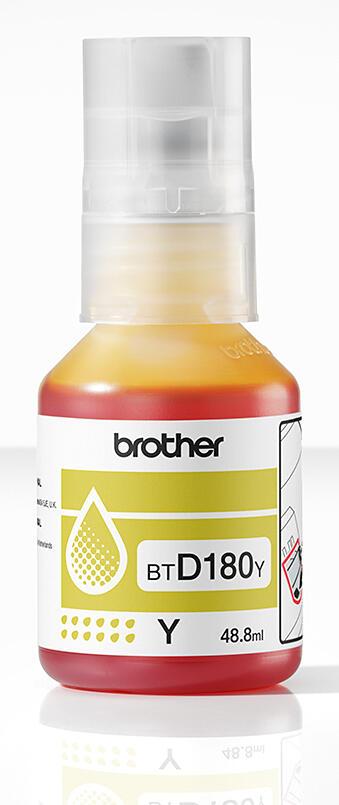 Brother Encre BTD180Y / BTD180Y Jaune