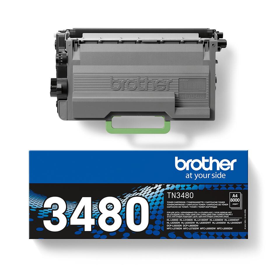 Brother Toner TN-3480 / TN3480 Nero XL