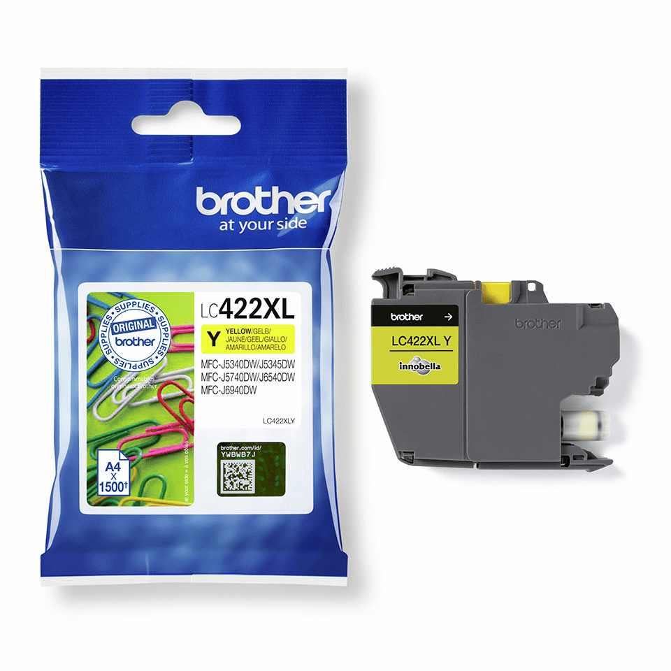 Brother Ink LC-422XLY Yellow
