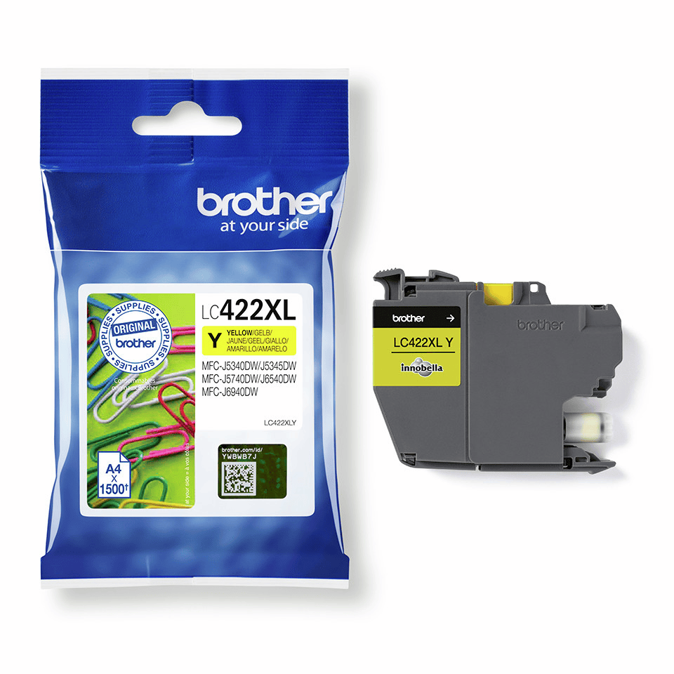 Brother Tinta LC-422XLY Amarillo