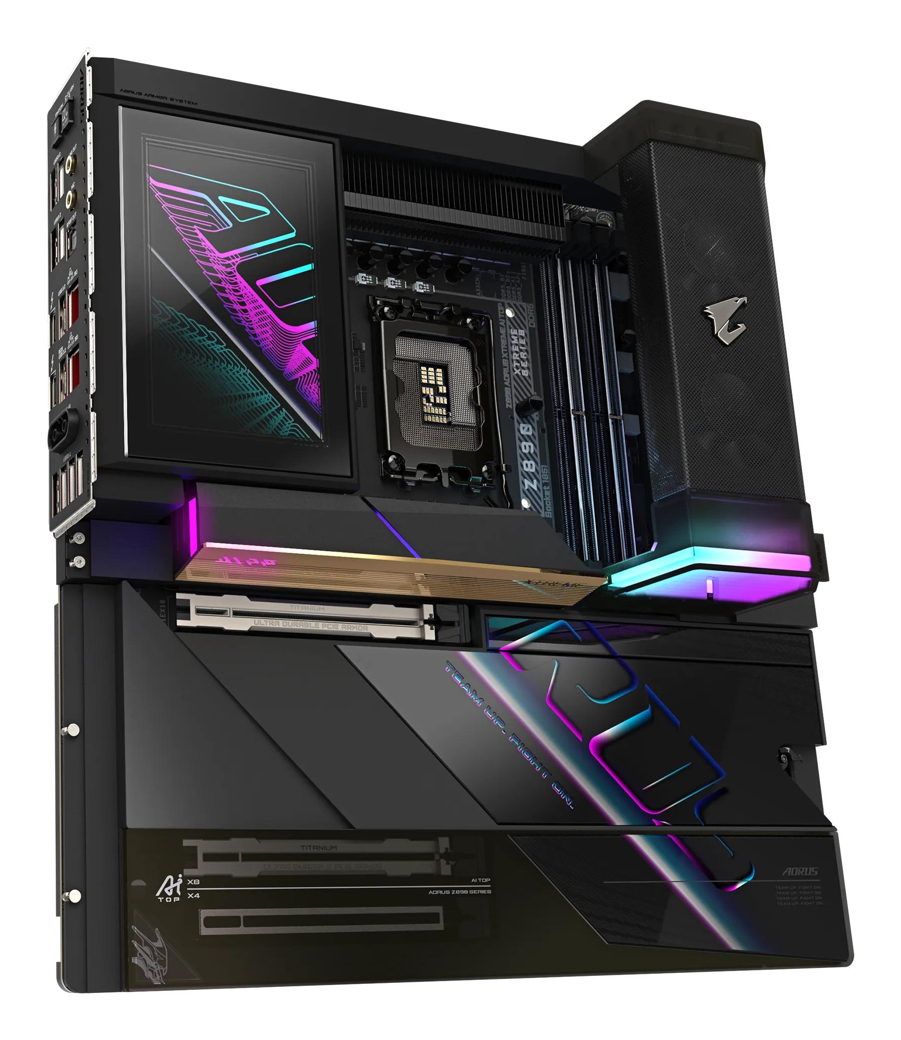 GIGABYTE Mainboard Z890 AORUS XTREME AI TOP / Z890 A XTREME AI TOP Schwarz