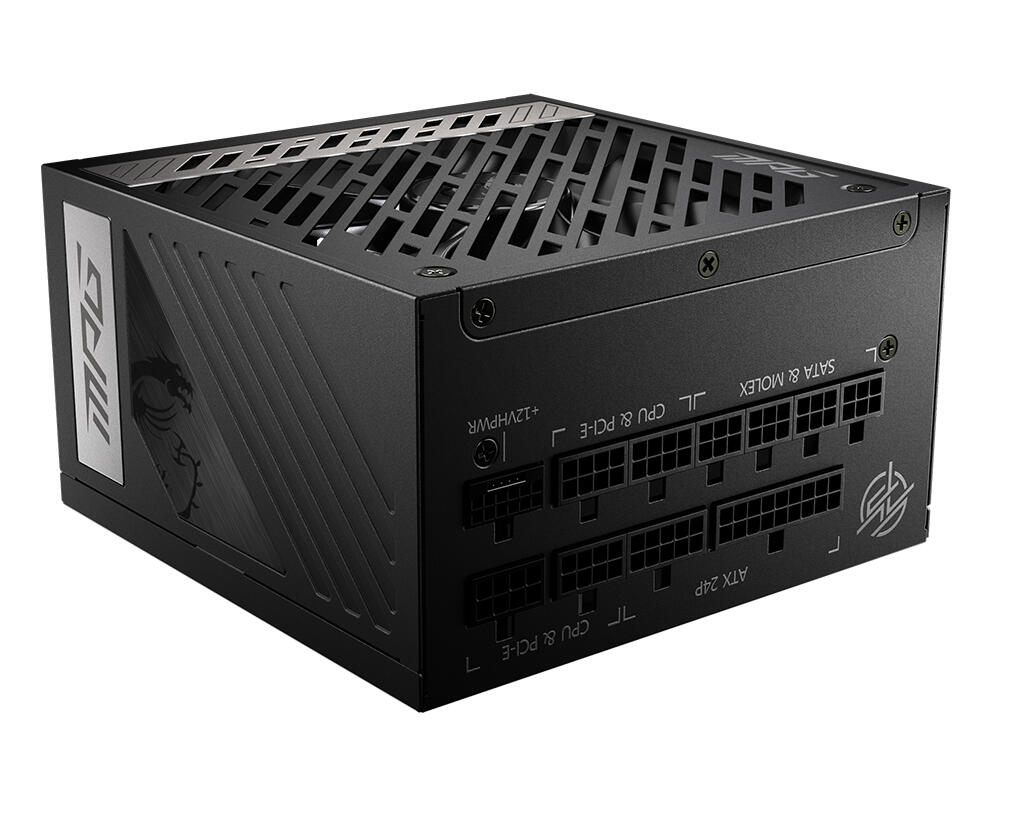 MSI PC-Netzteil MPG A1000G PCIE5 / 306-7ZP7C11-CE0 Schwarz