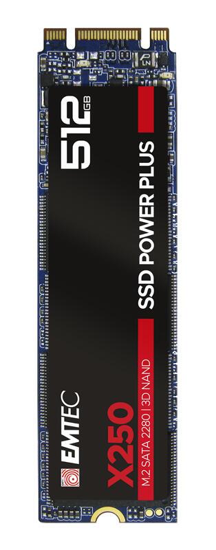 Emtec SSD M.2 X250 512GB / ECSSD512GX250 Nero L