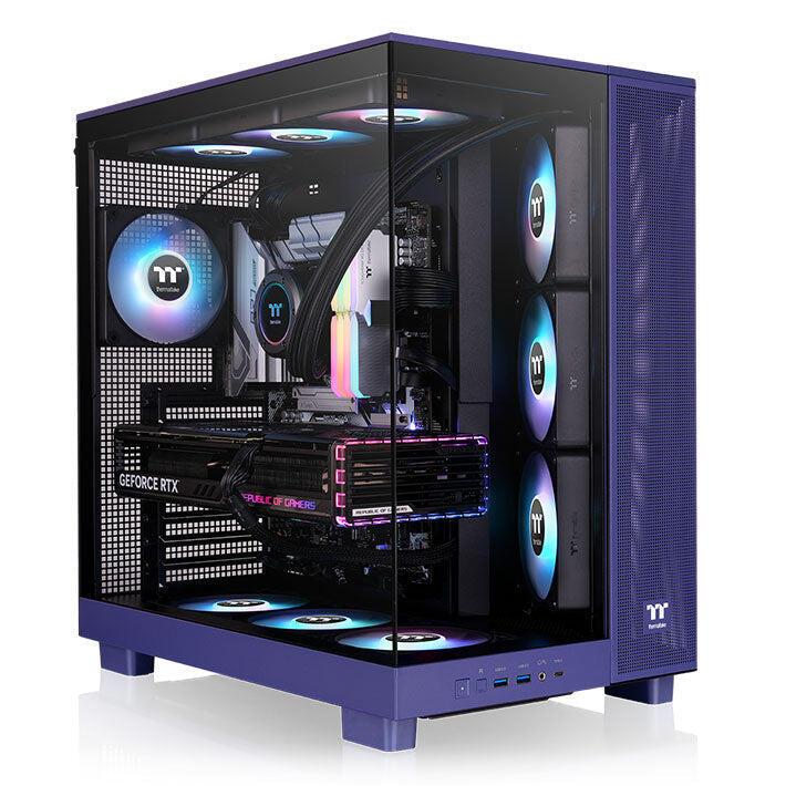 Thermaltake Carcasa de PC View 380 XL TG ARGB Future Dusk / CA-11E-00MNWN-00 Azul