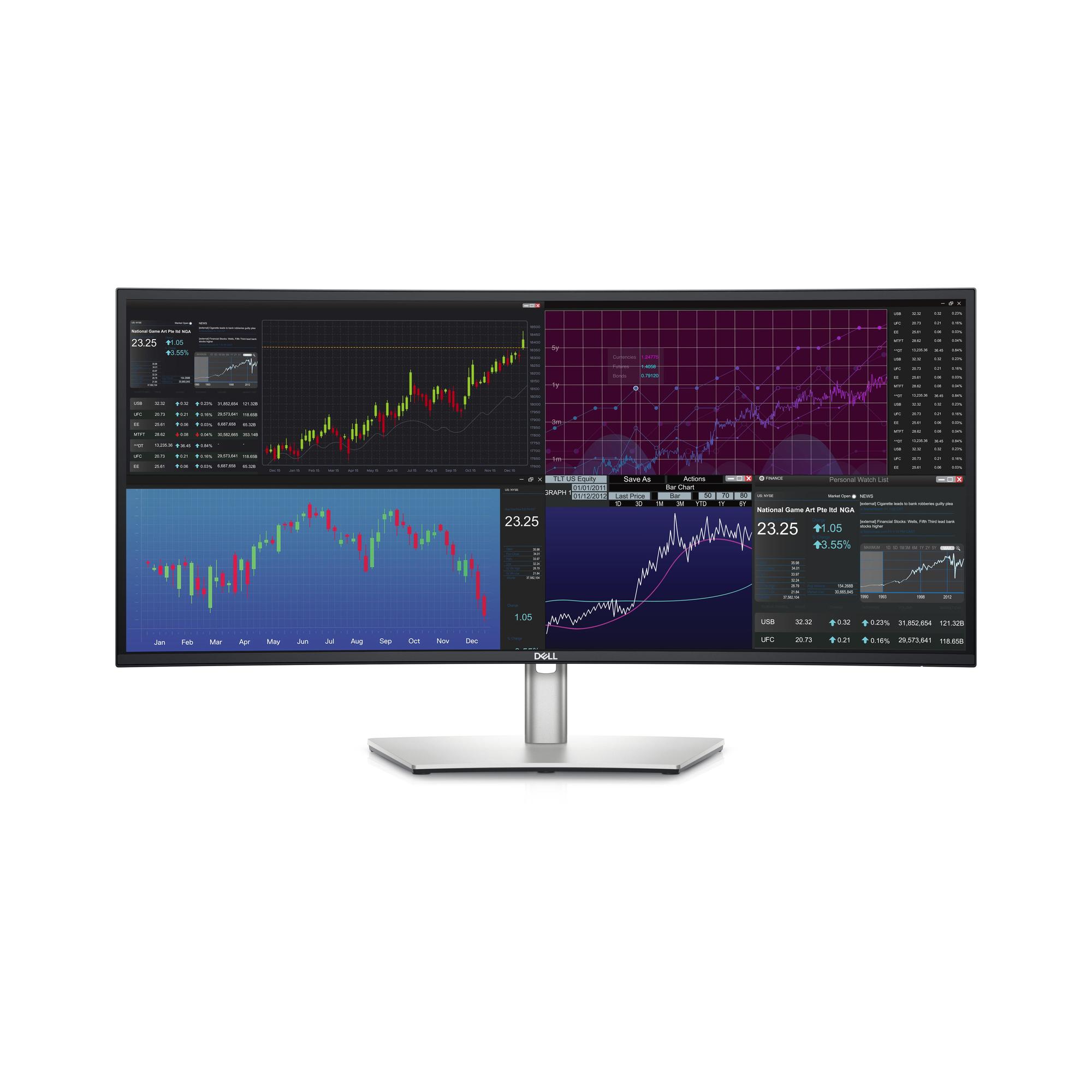 DELL Monitor U3423WE / 210-BFIT Plata 86,7 cm (34,1")