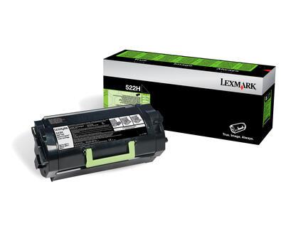 Lexmark Tóner 522H / 52D2H0E Negro XL