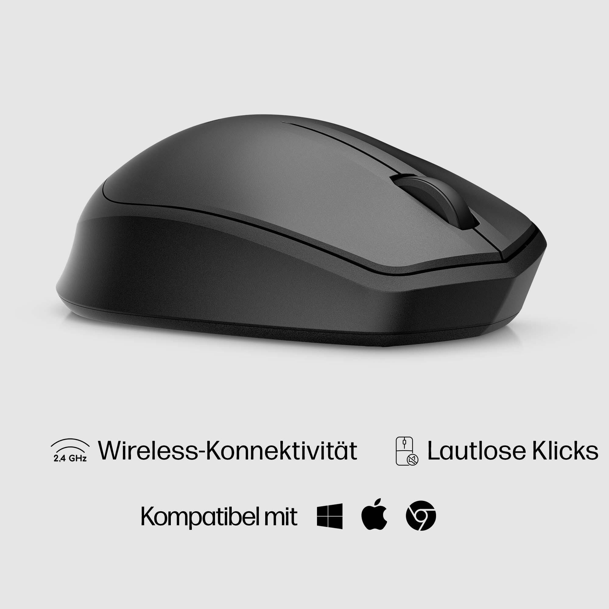 HP Mouse Silent 280M / 19U64AA#ABB Nero