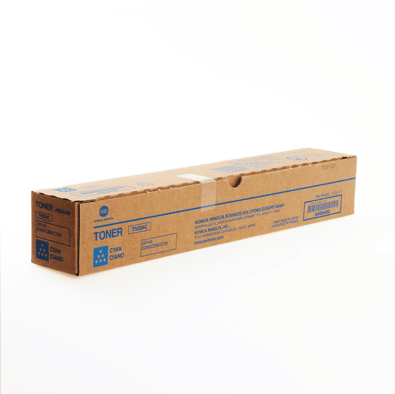 Konica Minolta Toner TN324C / A8DA450 Cyan