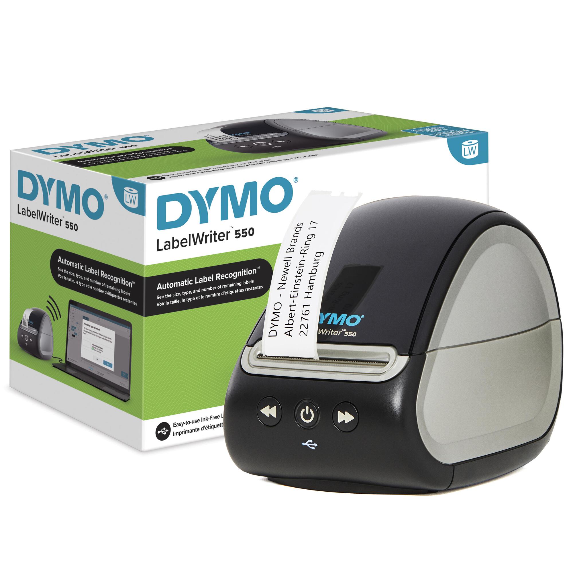 DYMO Etikettendrucker LW550 / 2112722 Schwarz, Grau Standard