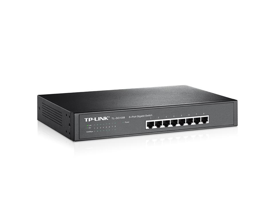 TP-Link Switch TL-SG1008 V9 / TL-SG1008 V9 Black