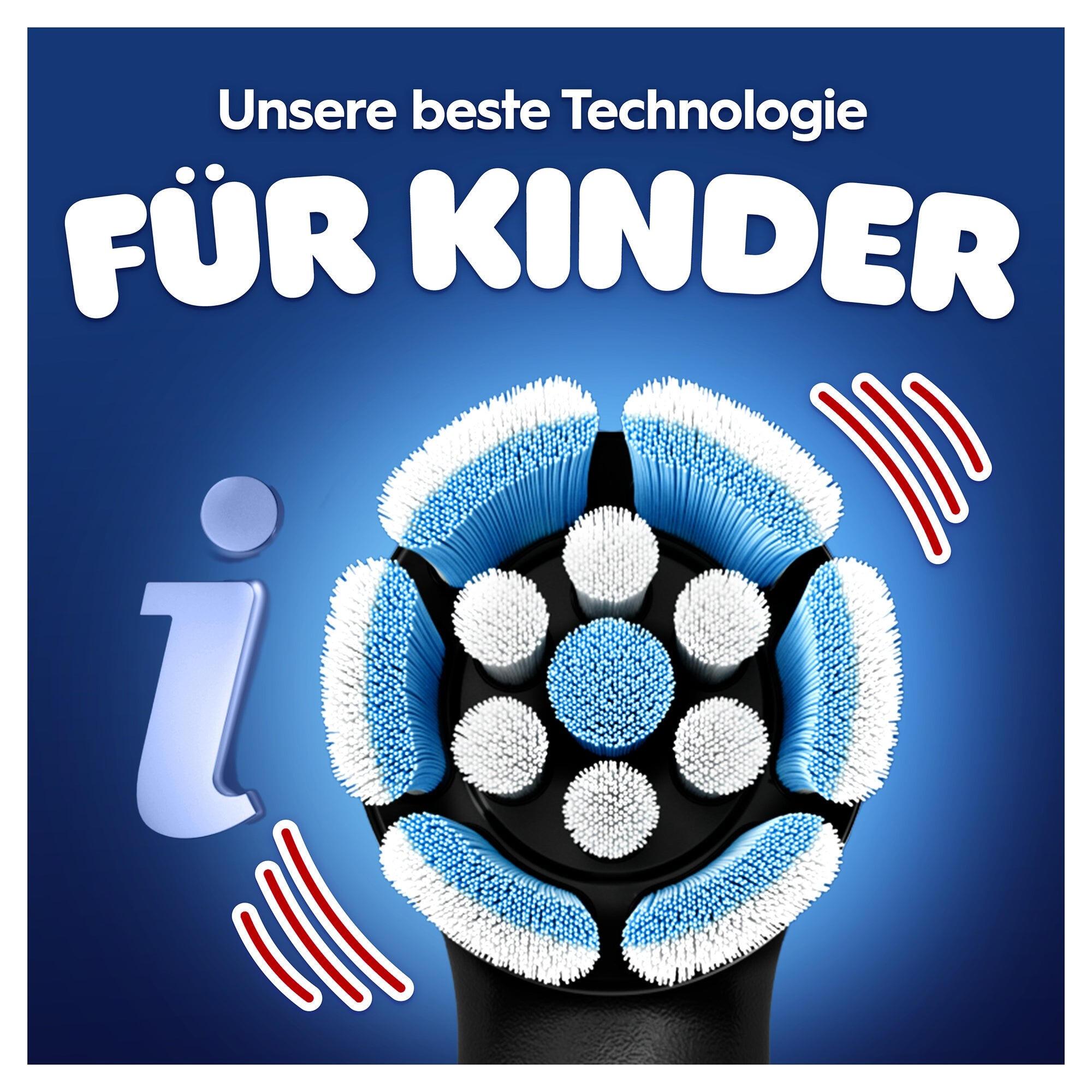 Oral-B Spazzolino da denti iO Kids Spiderman 6+ mit Etui / 932820 Nero