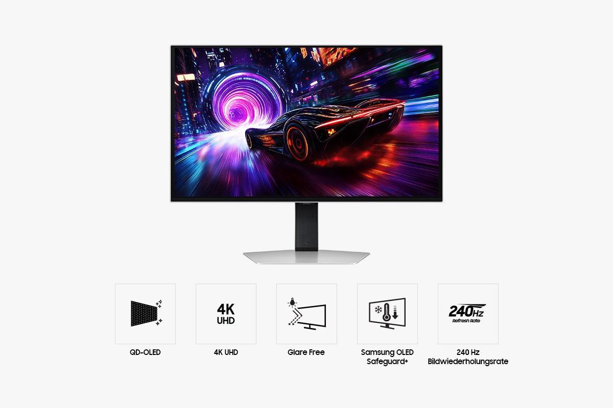 Samsung Moniteur S27FG814SU / LS27FG814SUXEN Métallique