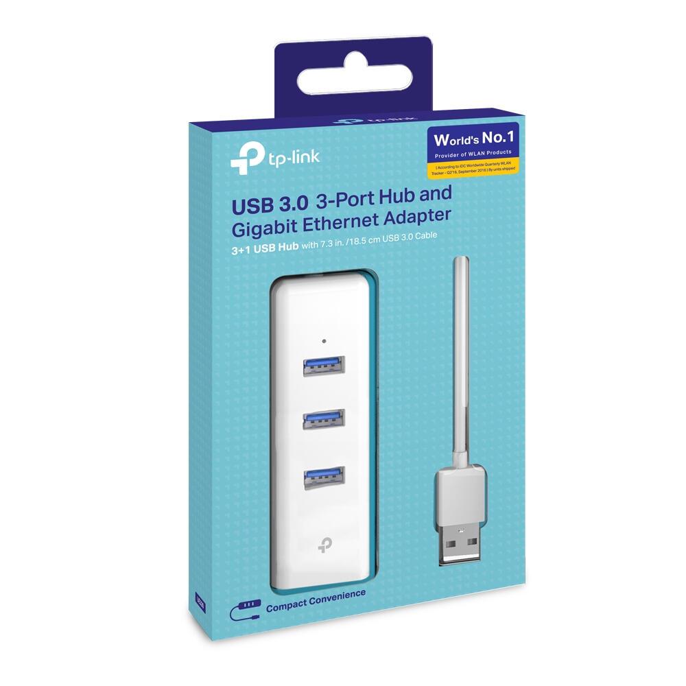 TP-Link Ethernet adapter UE330 / UE330 White