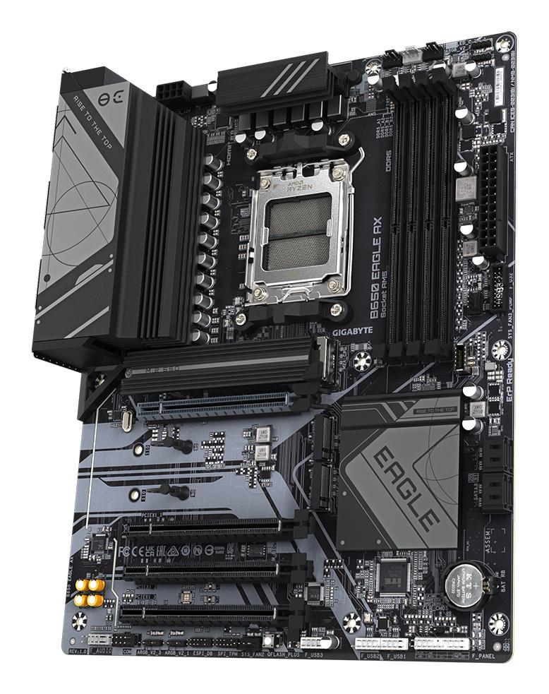 GIGABYTE Carte mère B650 EAGLE AX Marron