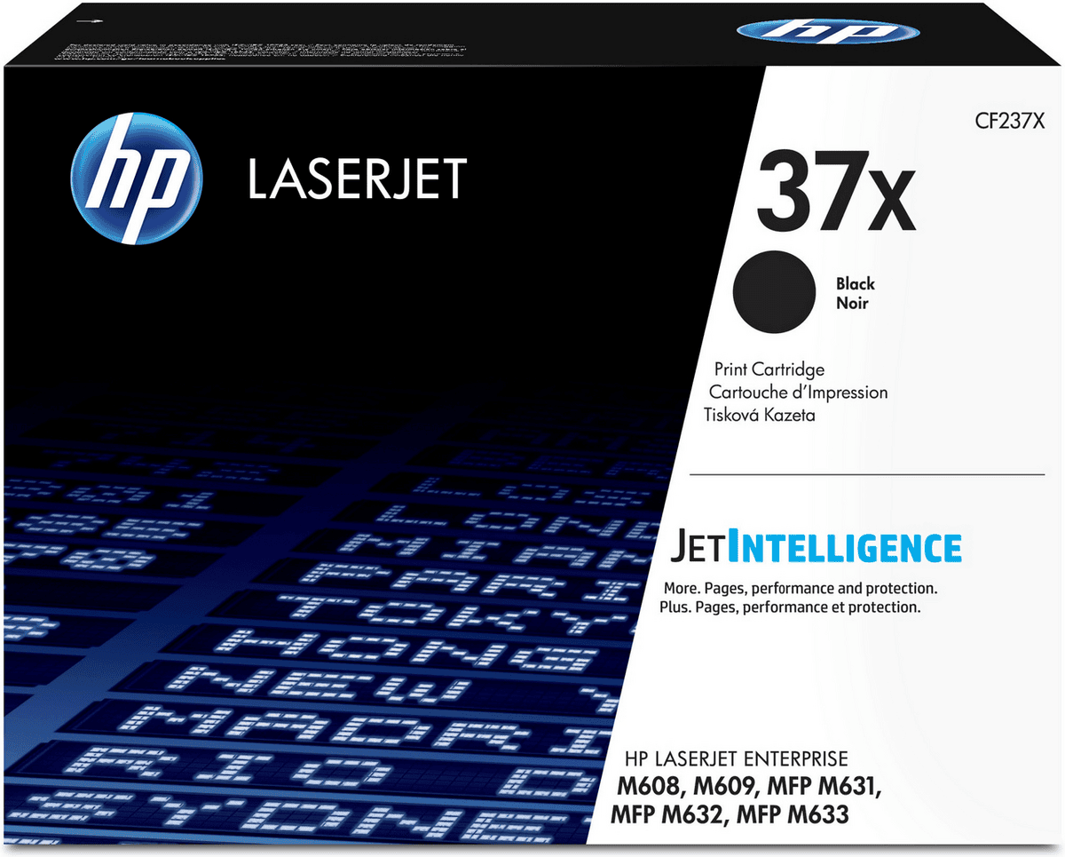 HP Toner 37X / CF237X Schwarz