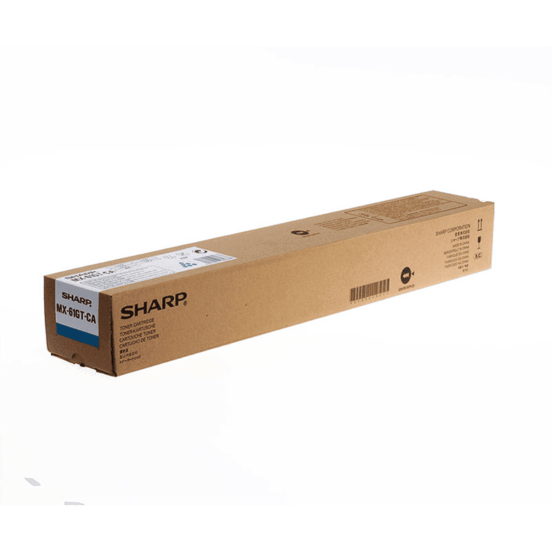 Sharp Toner MX-61GTCA Ciano