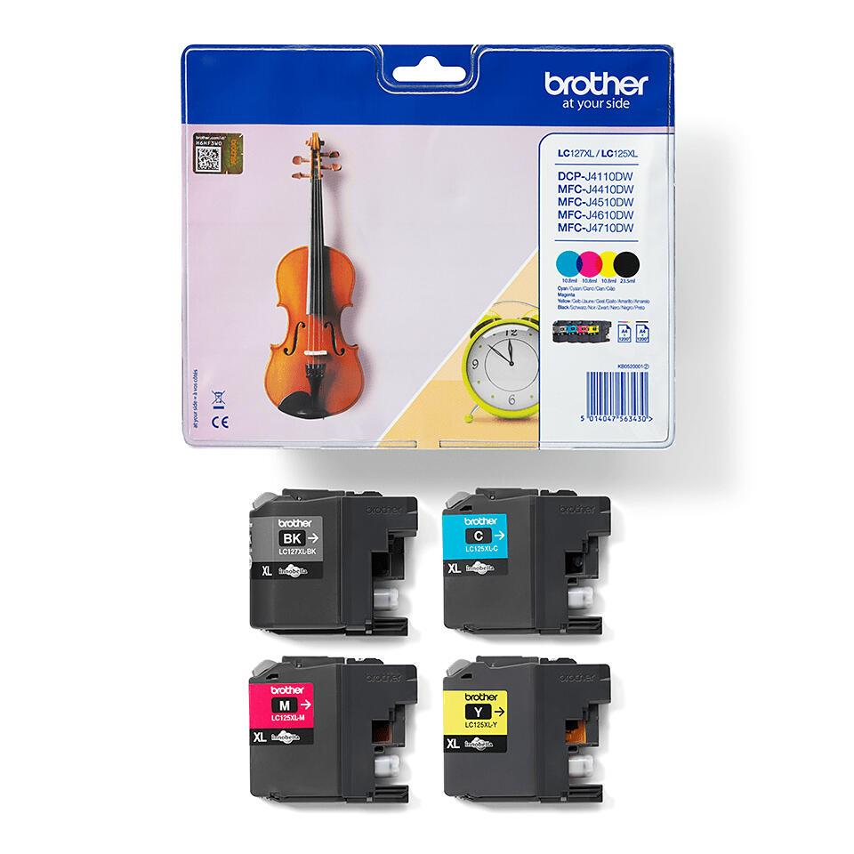 Brother Ink LC-127XLVALBP / LC127XLVALBP BK,C,M,Y Multipack