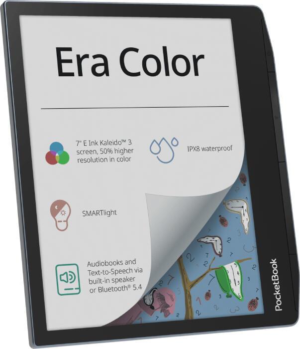 PocketBook lettore di eBook Era Color EU / PB700K3-1-WW Nero, azzurro 17,8 cm (7")