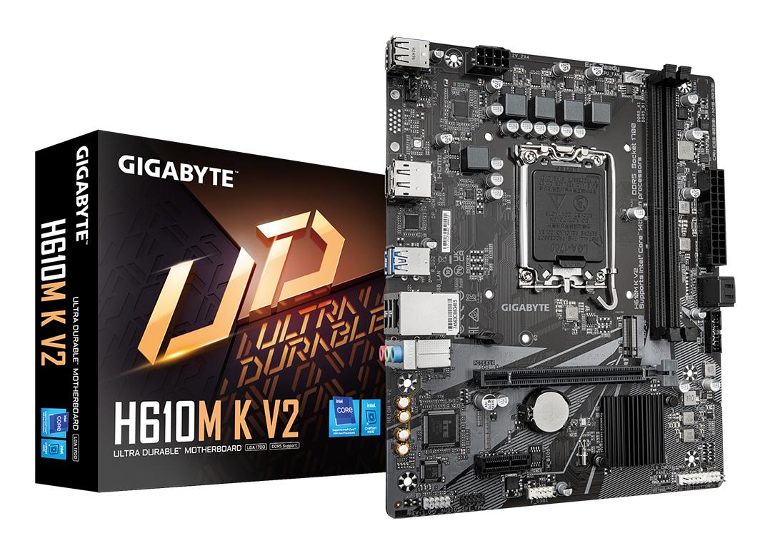 GIGABYTE Mainboard H610M K V2 / H610M K V2