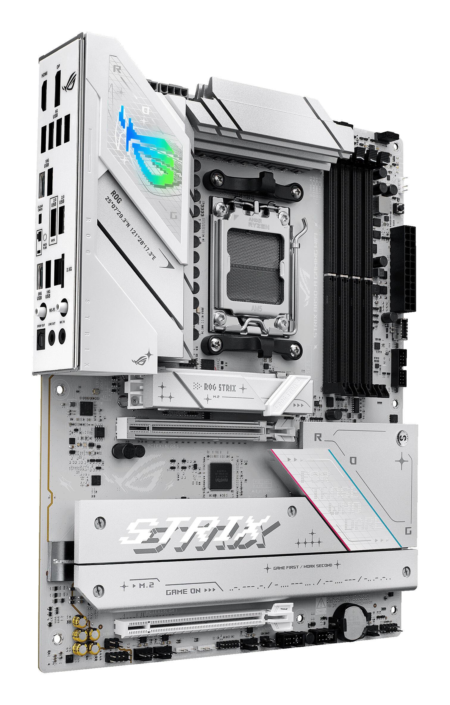 ASUS Carte mère ROG STRIX B850-A GAMING WIFI / 90MB1J50-M0EAY0 Blanc