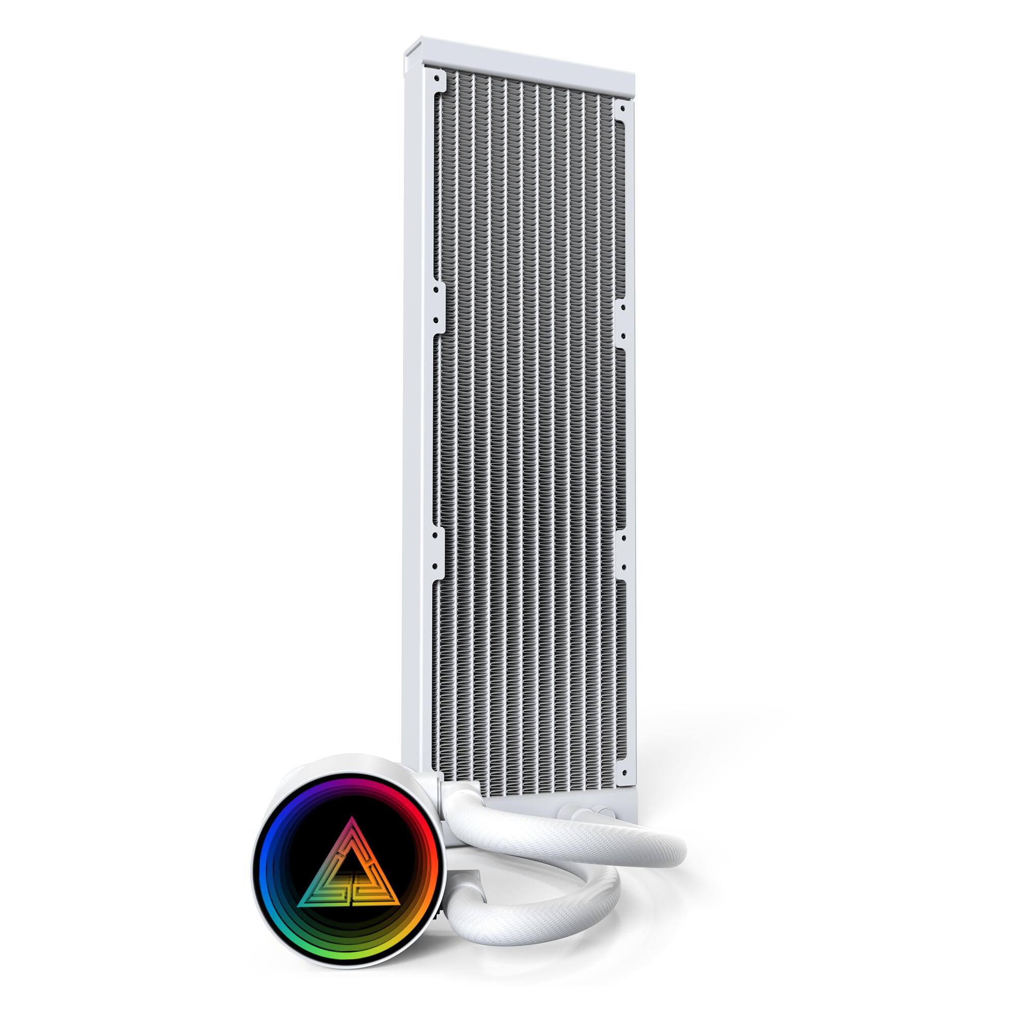 Montech Raffreddamento ad acqua LightFlow ARGB 360 / LIGHTFLOW ARGB 360 (W) Bianco XL