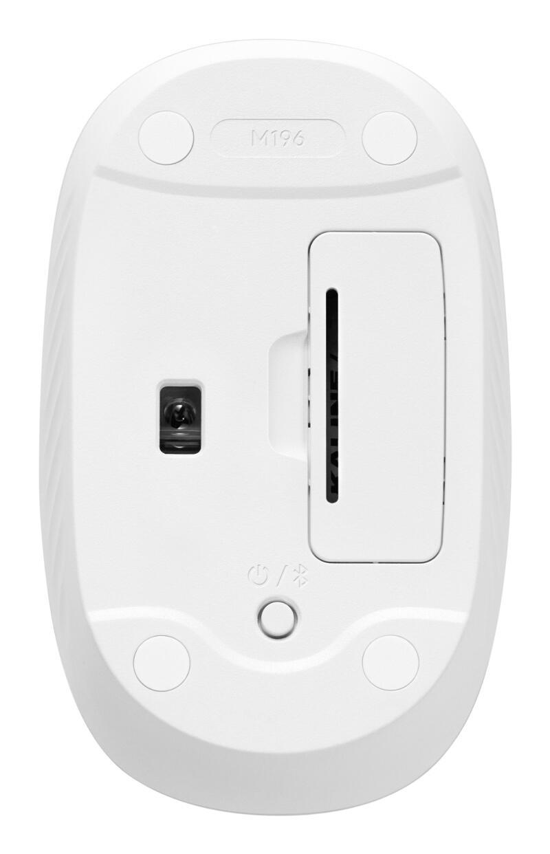 Logitech Ratón M196 / 910-007460 Blanco Standard