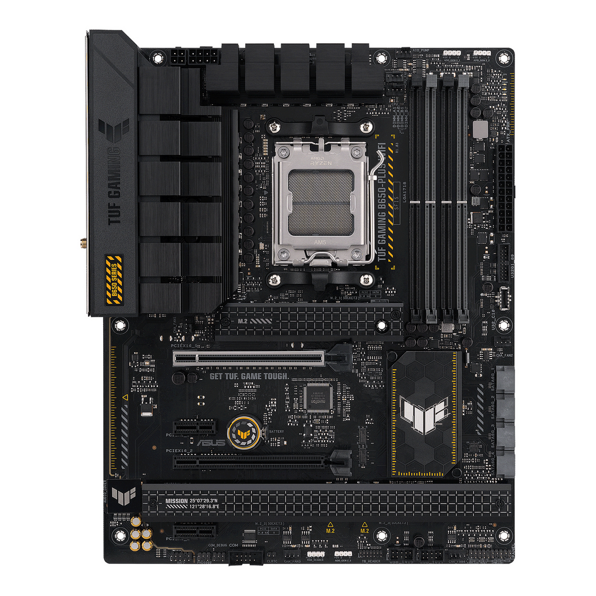 Asus Motherboard TUF GAMING B650-PLUS WIFI / 90MB1BZ0-M0EAY0 Black