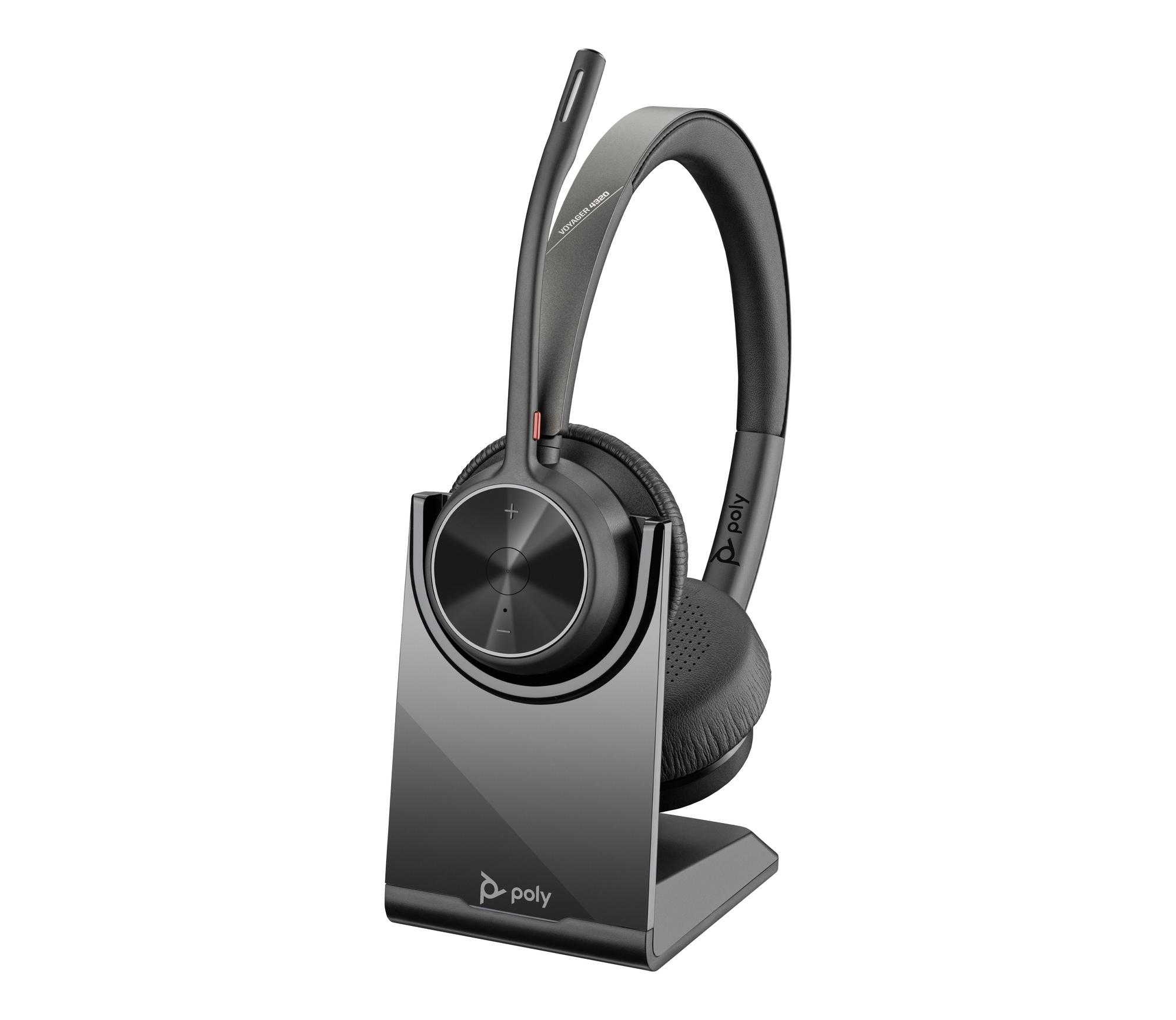 Plantronics/Poly Headset Voyager 4320 UC / 77Y99AA Schwarz