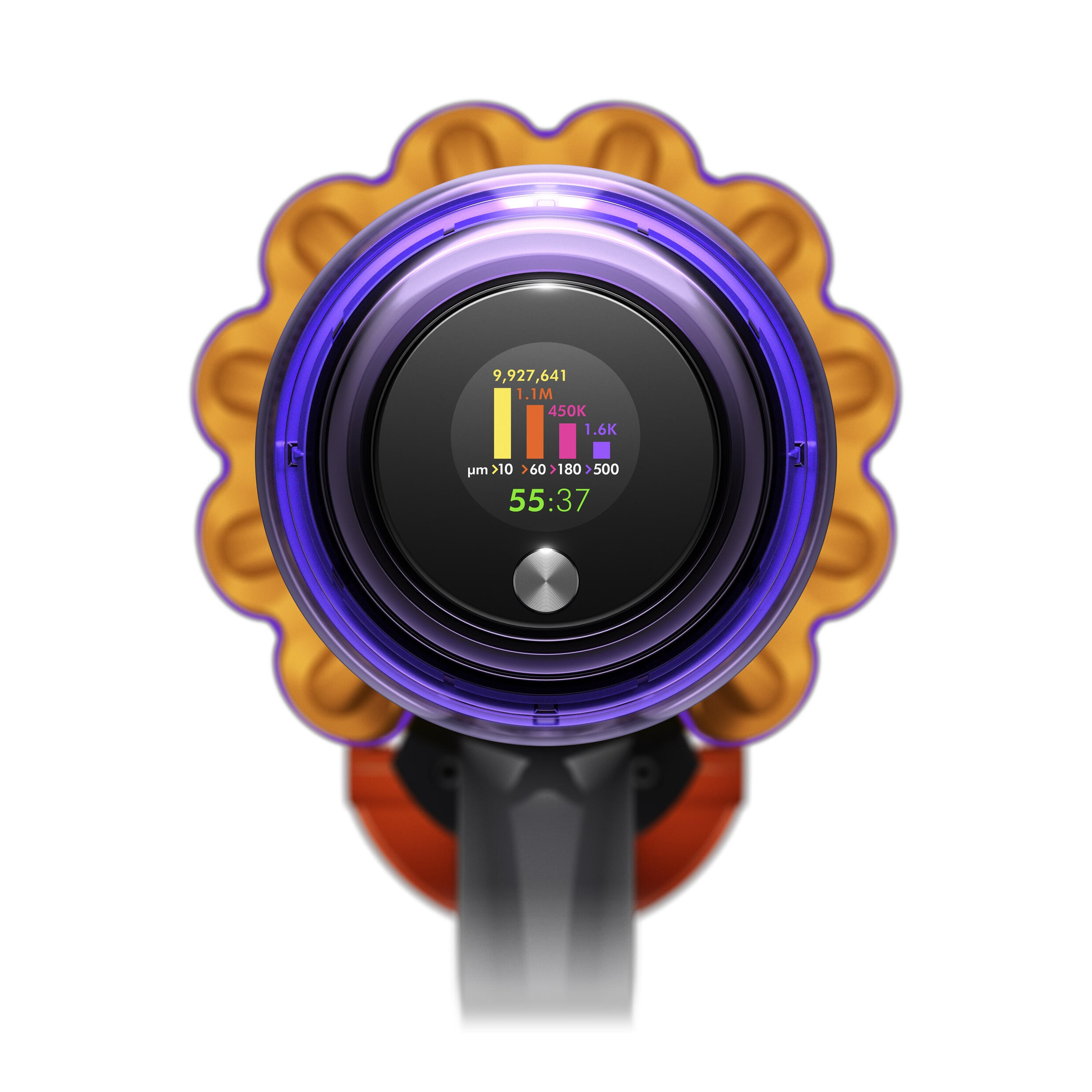 Dyson Aspirateur à main V15 Detect Absolute / 446986-01 Nickel, jaune