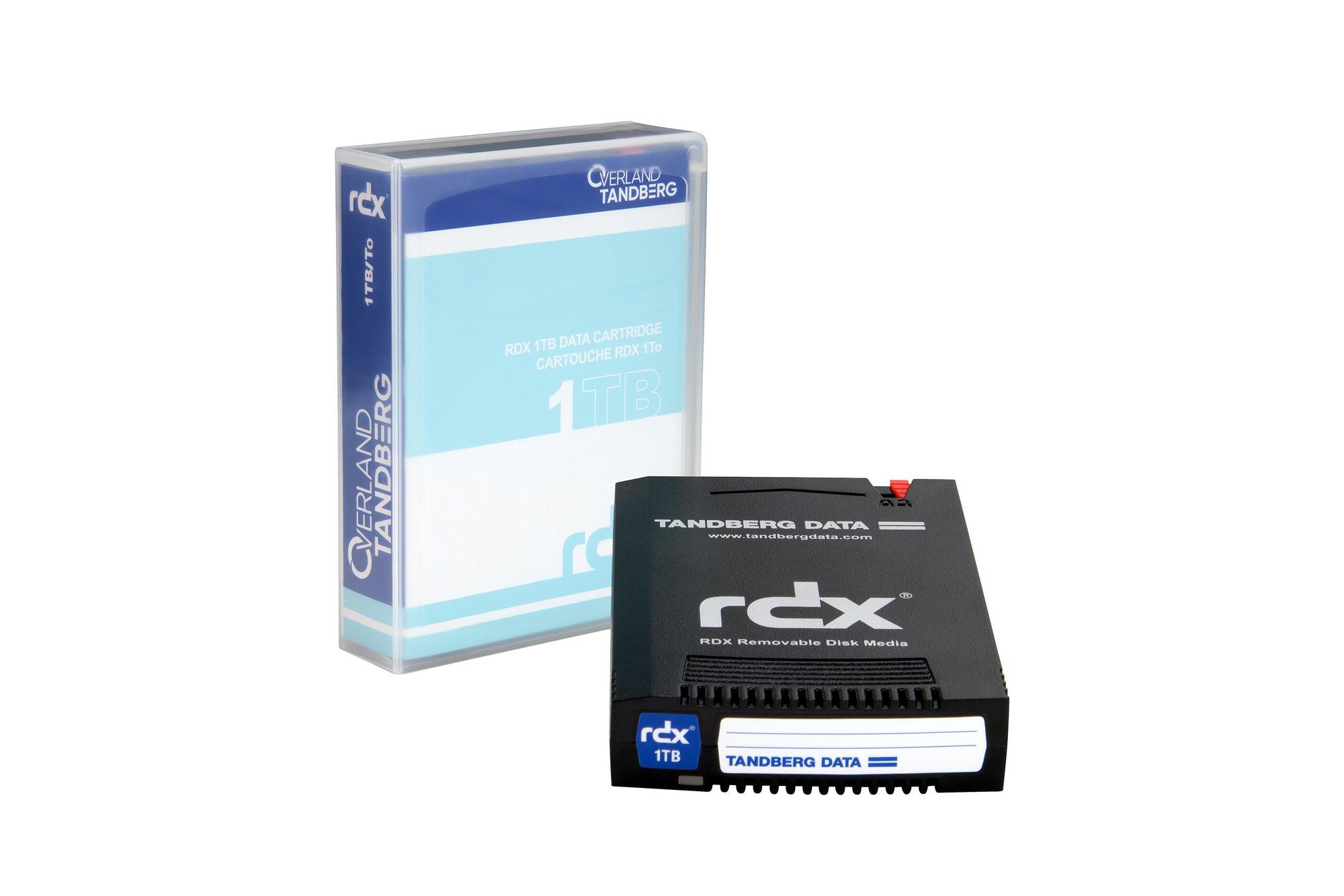 Tandberg Data RDX cassette OT HDD 1TB / 8586-RDX Black