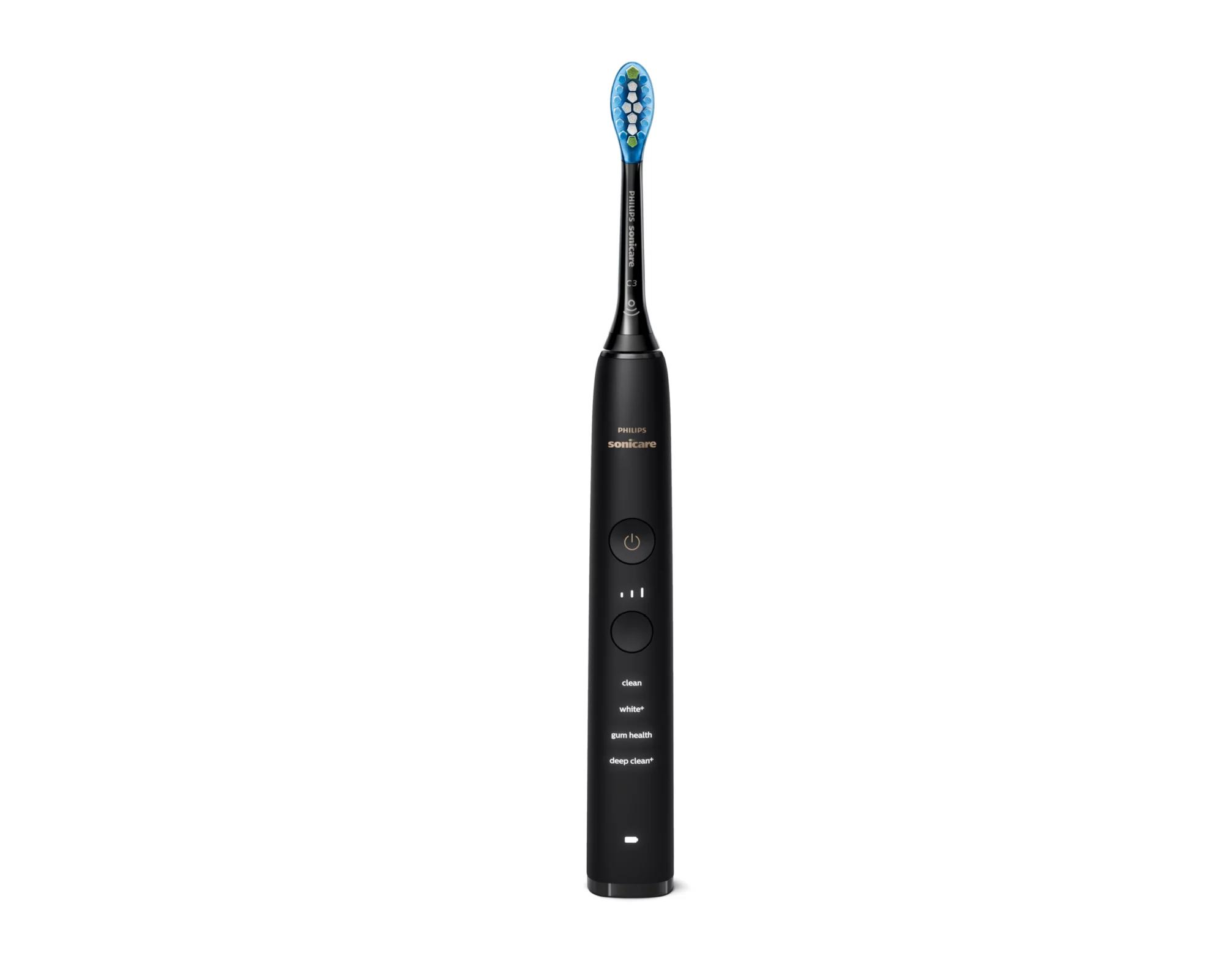Philips Cepillo de dientes DiamondClean 9000 2-Pack / HX9914/57 Negro