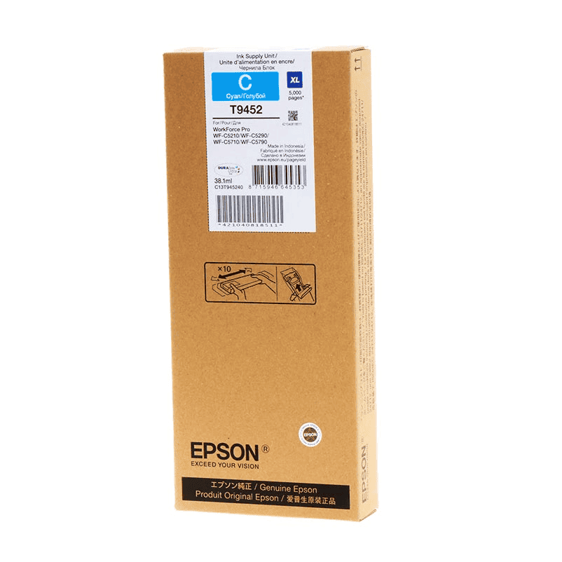 Epson Tinte T9452 / C13T945240 Cyan XL