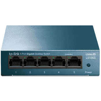 TP-LINK Interruttore SG105S / TL-SG105S Nero
