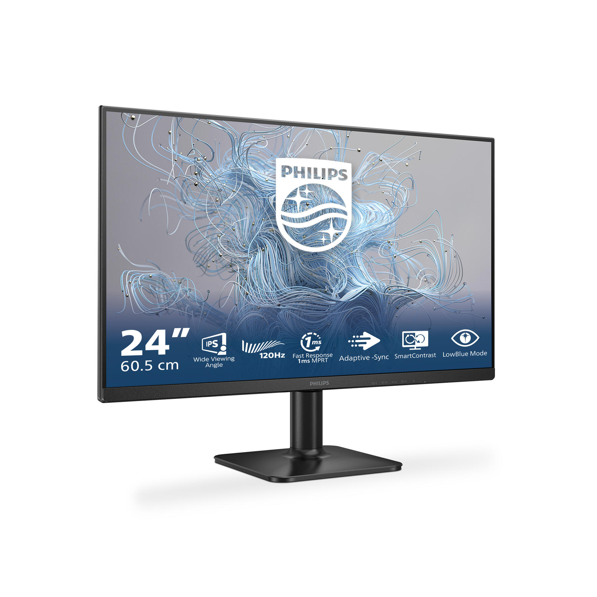 Philips Monitor 1000 Series 24E2N1110 / 24E2N1110/00 Black 60.5 cm (23.8")