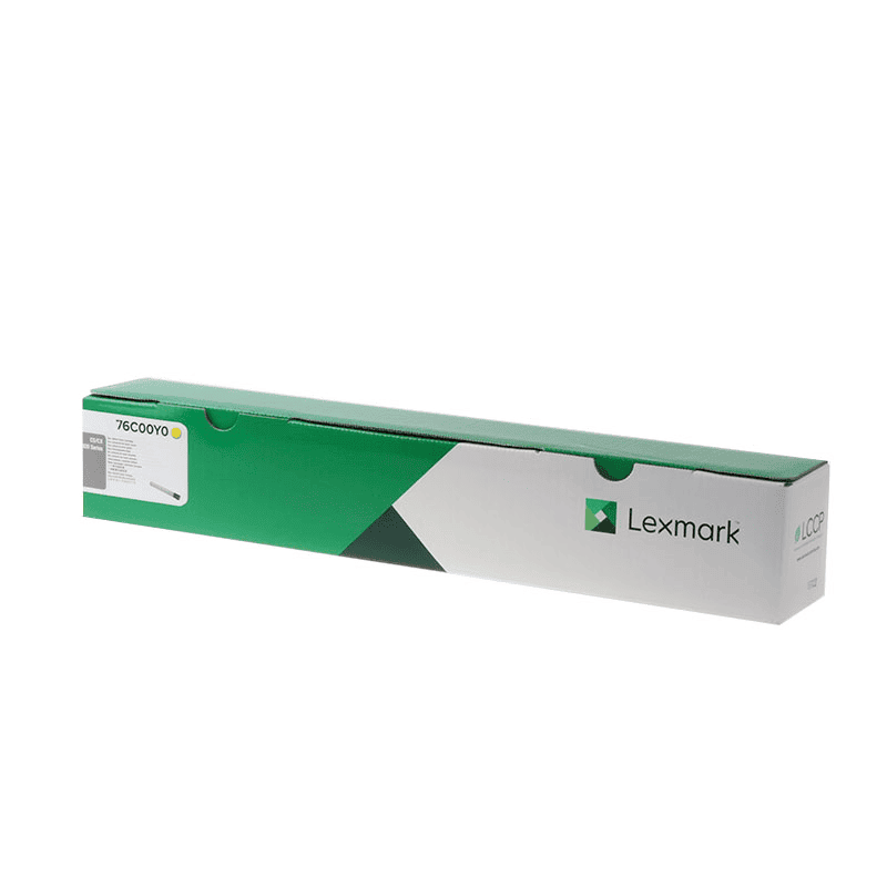 Lexmark Toner 76C00Y0 / 76C00Y0 Jaune