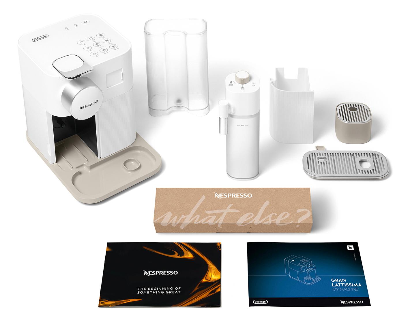 De’Longhi Capsule machine Nespresso Gran Lattissima / EN640.W White