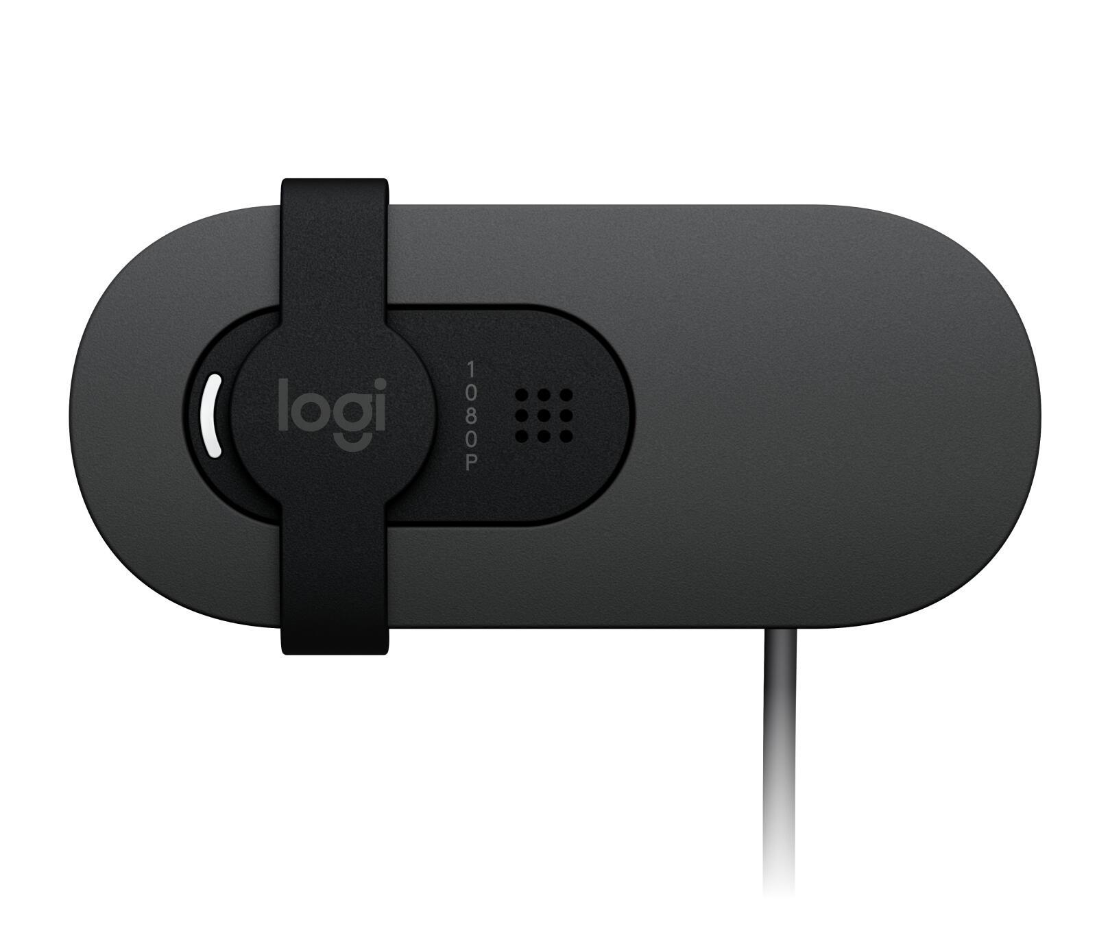 Logitech Cámara web Brio 105 / 960-001592 Grafito