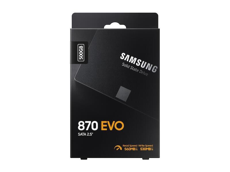 Samsung 2,5" SSD Samsung 870 Evo / MZ-77E500B/EU Schwarz