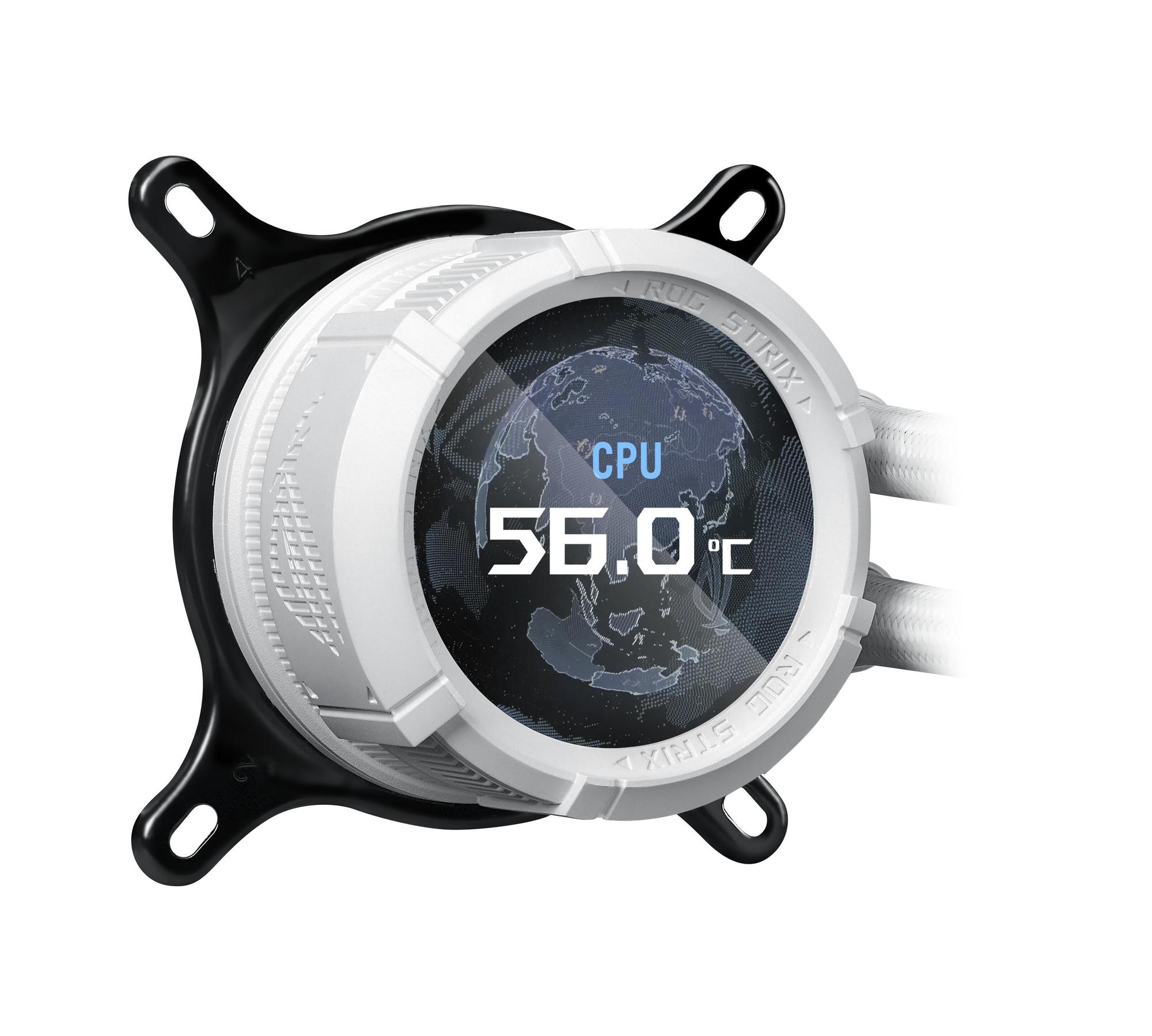 ASUS Water cooling ROG Strix LC III 360 ARGB LCD / 90RC00W2-M0UAY0 White XL