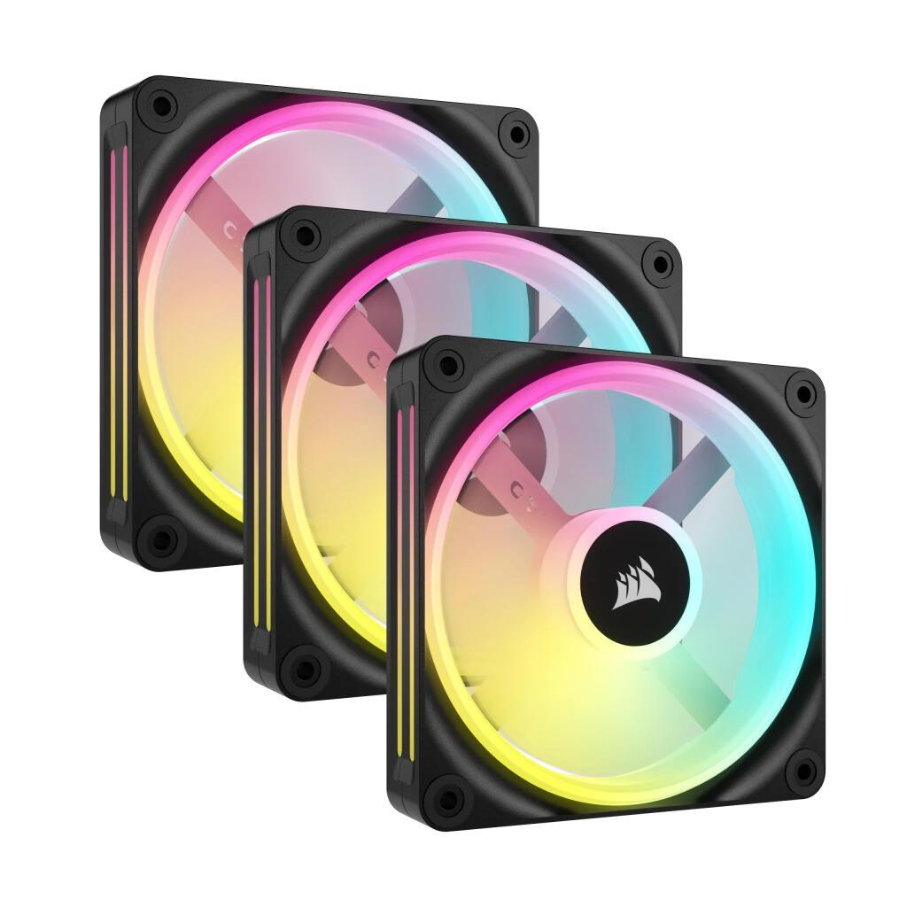 Corsair Fan iCUE LINK QX120 RGB / CO-9051002-WW Black