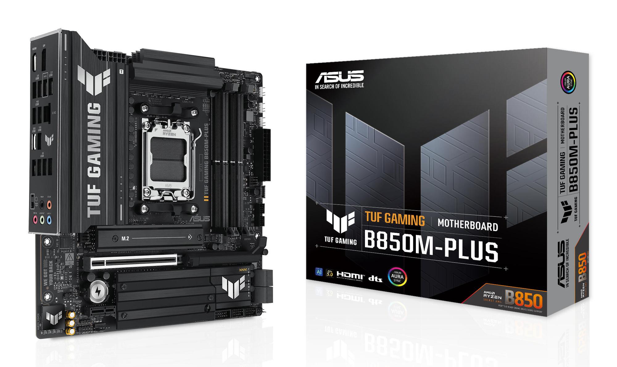 ASUS Mainboard TUF GAMING B850M-PLUS / 90MB1IX0-M0EAY0 Black