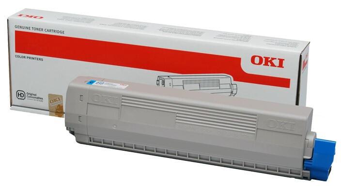 OKI Toner 44844507 Cyan Standard