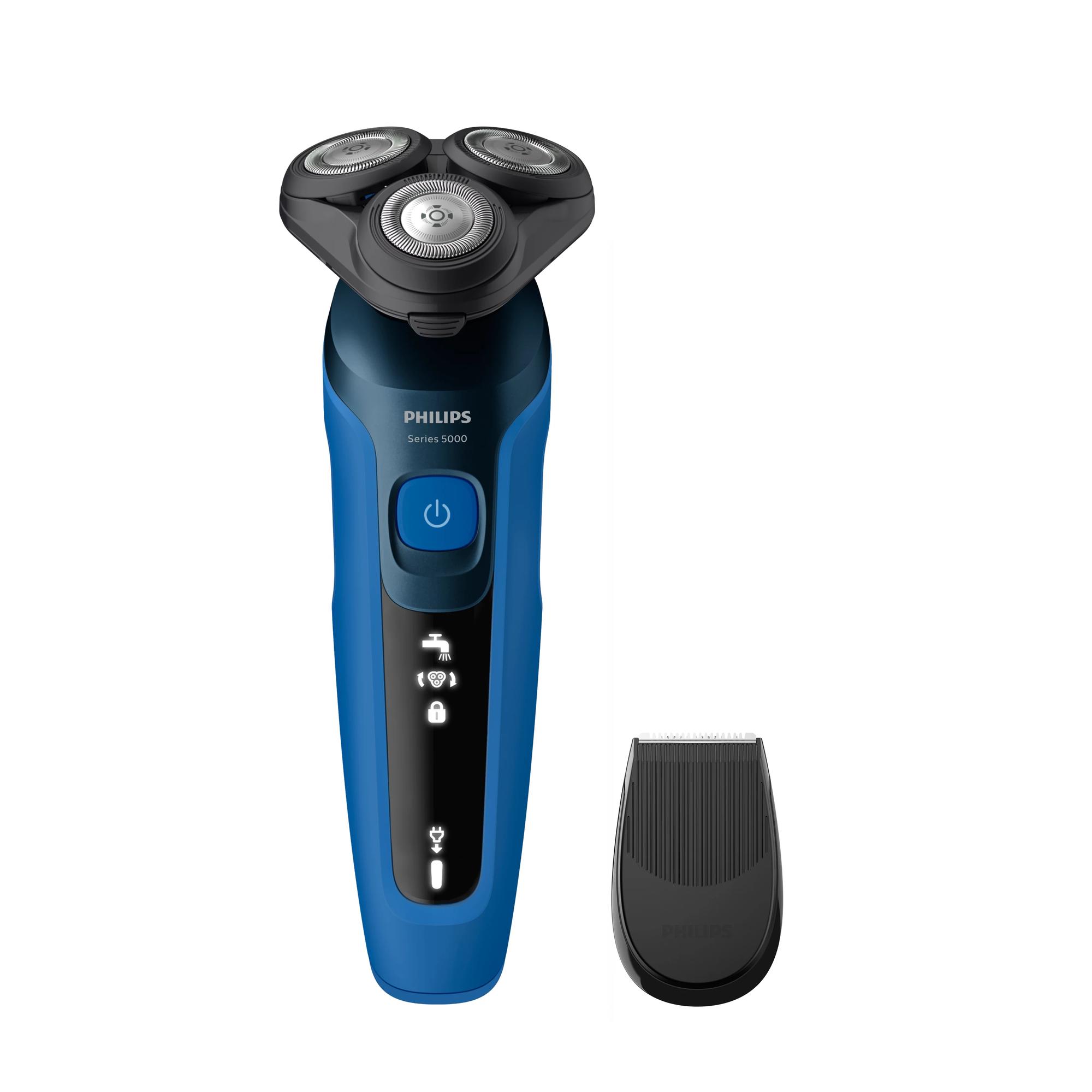 Philips Rasierer Series 5000 / S5466/17 Schwarz, Blau Standard