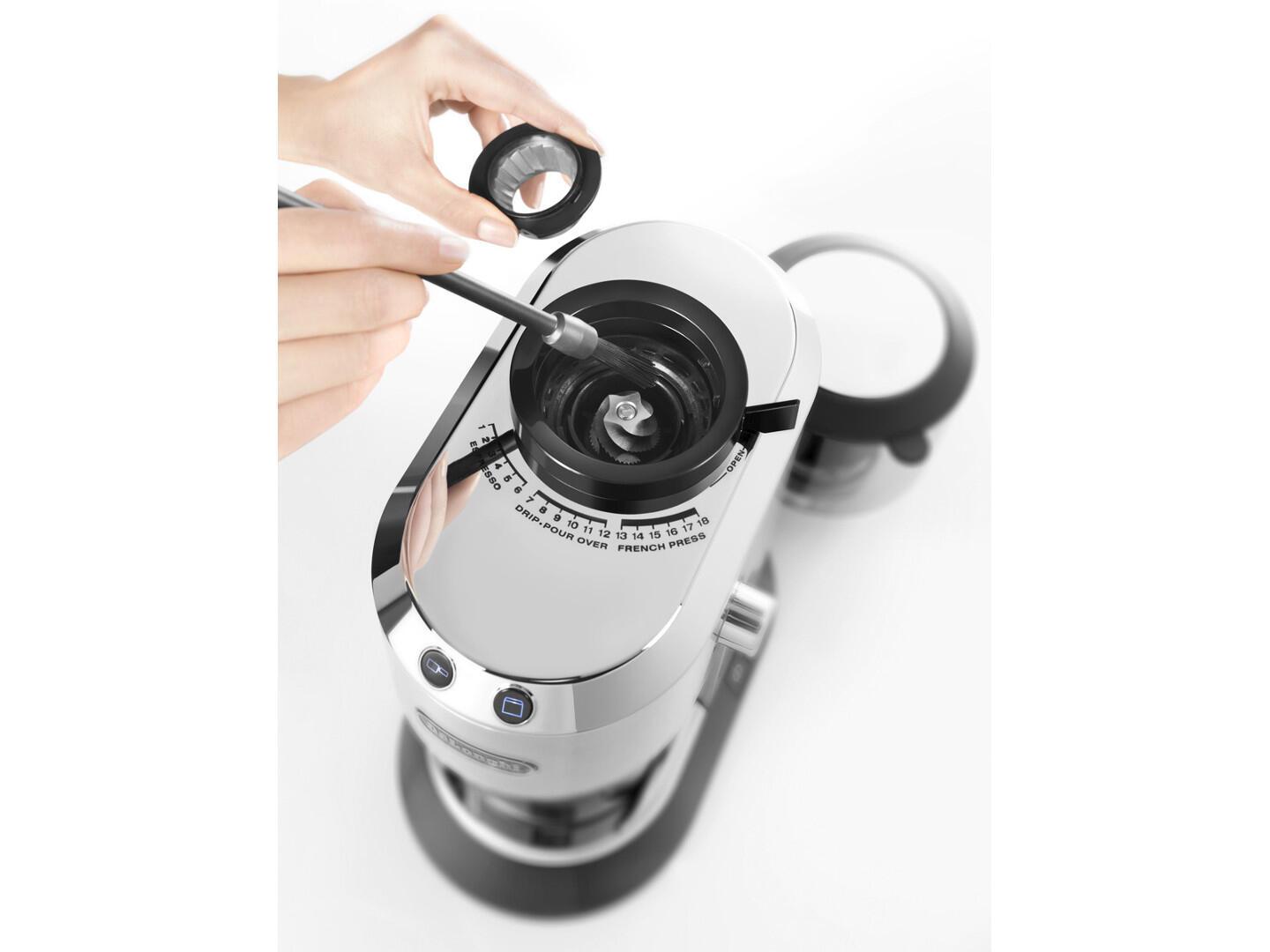 De’Longhi Kaffeemühle Dedica KG520.M / 0177111039 Schwarz, Edelstahl