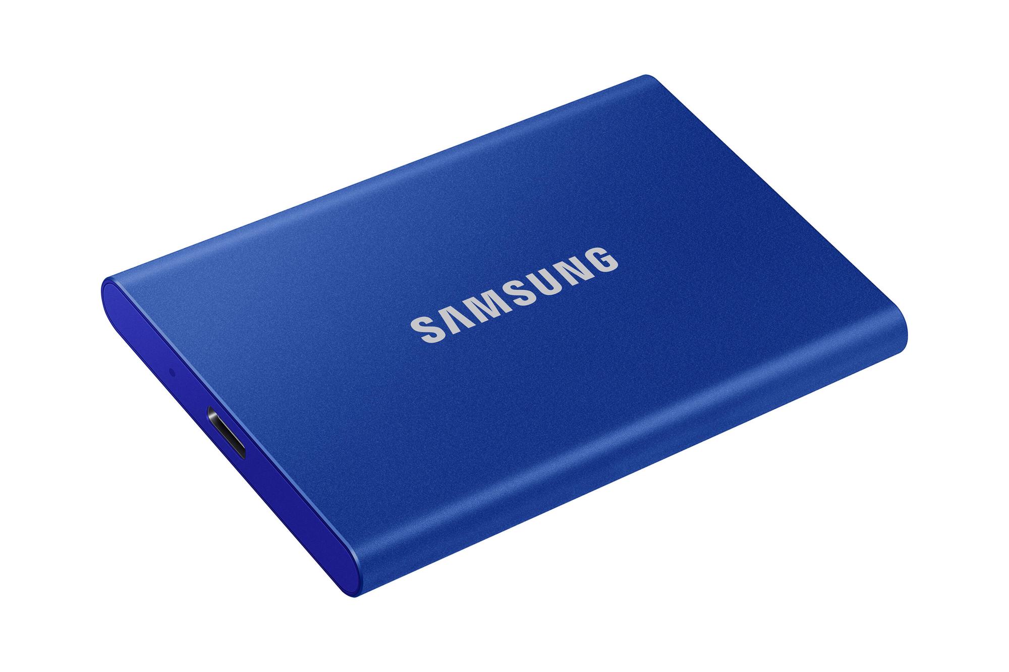 Samsung SSD esterno T7 1TB / MU-PC1T0H/WW Blu