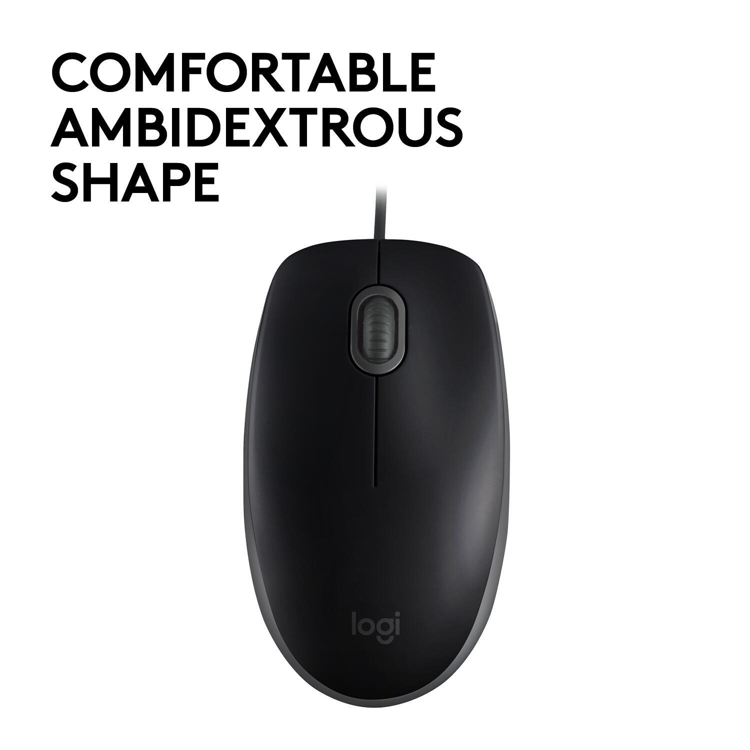 Logitech Maus B110 Silent / 910-005508 Schwarz