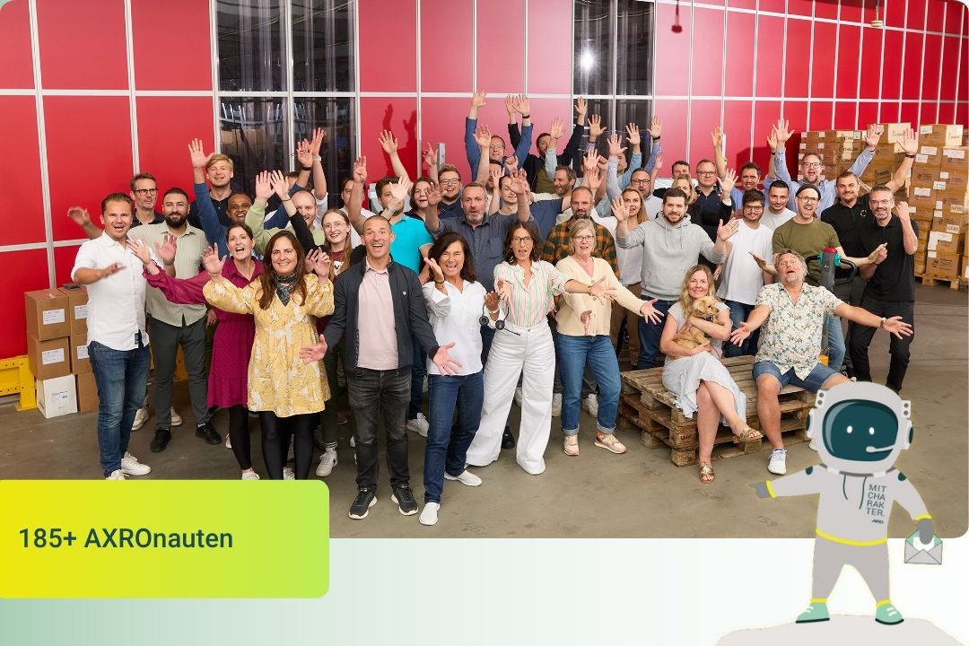 AXROnauten vor Autostore