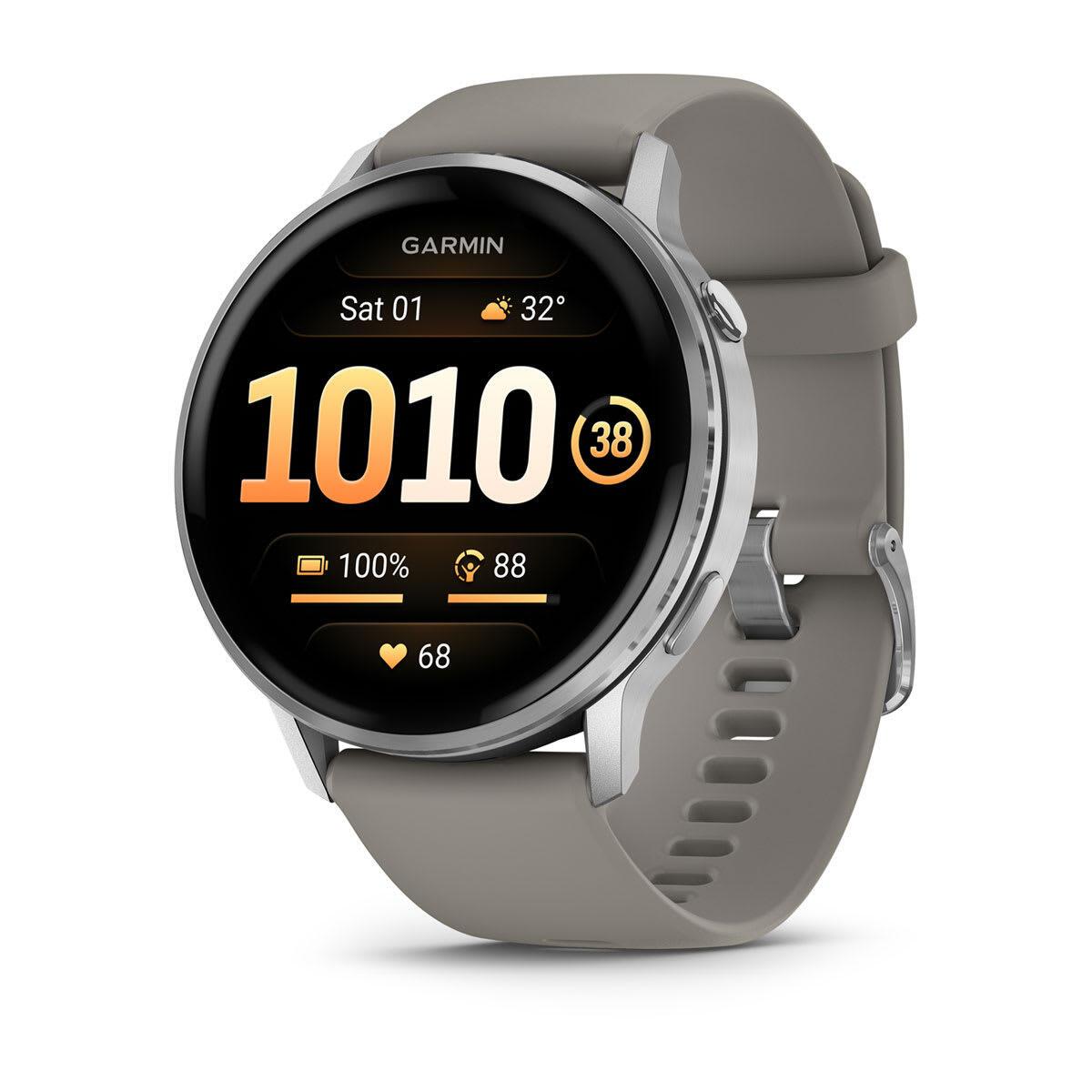 Garmin Indossabile Venu 4 45mm / 010-03014-01 Argento L 3,56 cm (1,4")