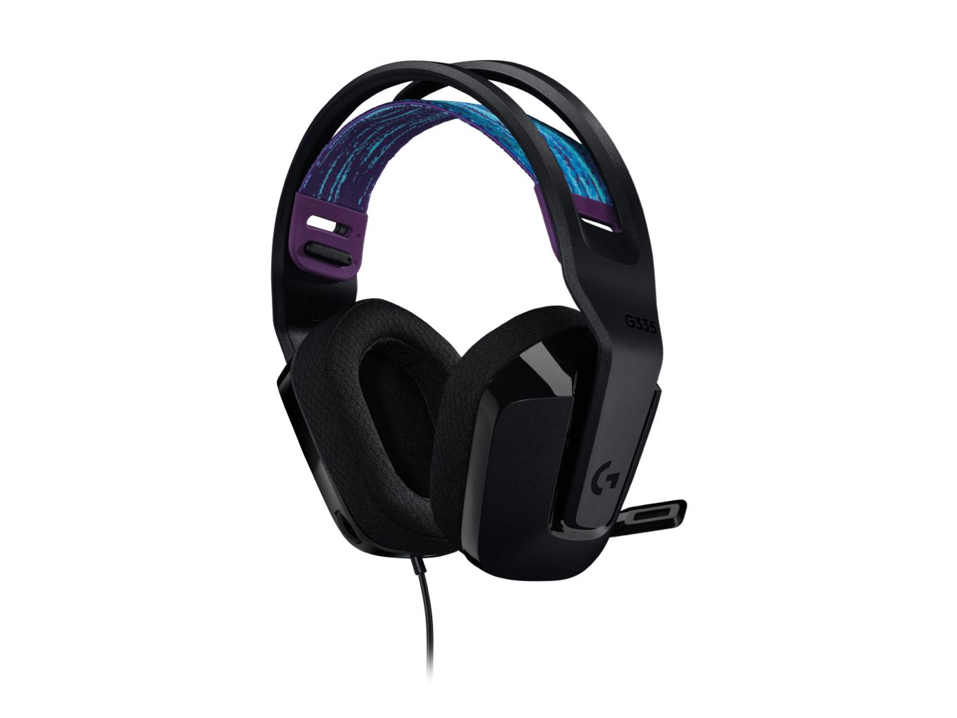 Logitech Auriculares G335 / 981-000978 Negro