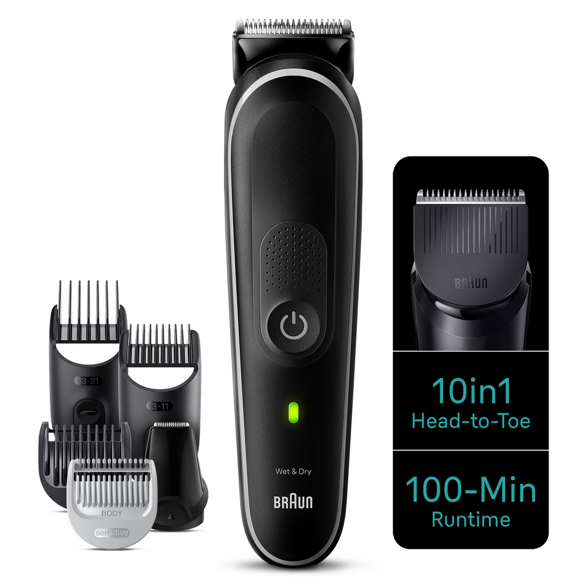 Braun Afeitadora Series 5 Multi-Grooming-Kit / MGK5440 Negro